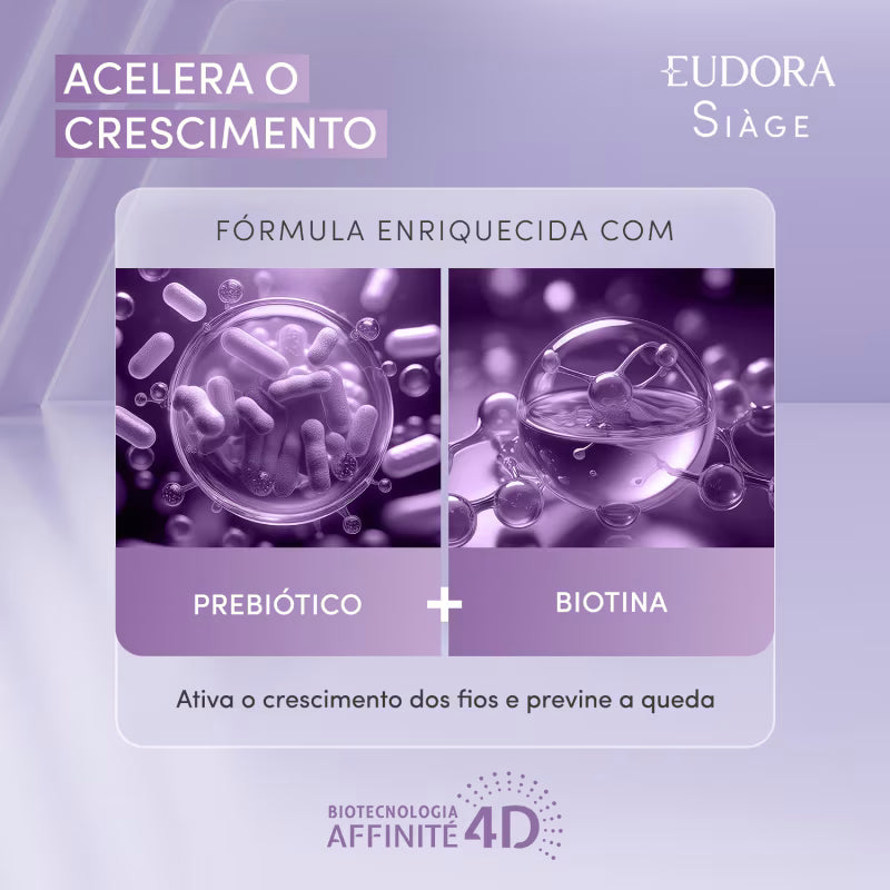 Tônico Capilar Siàge Acelera O Crescimento 65ml