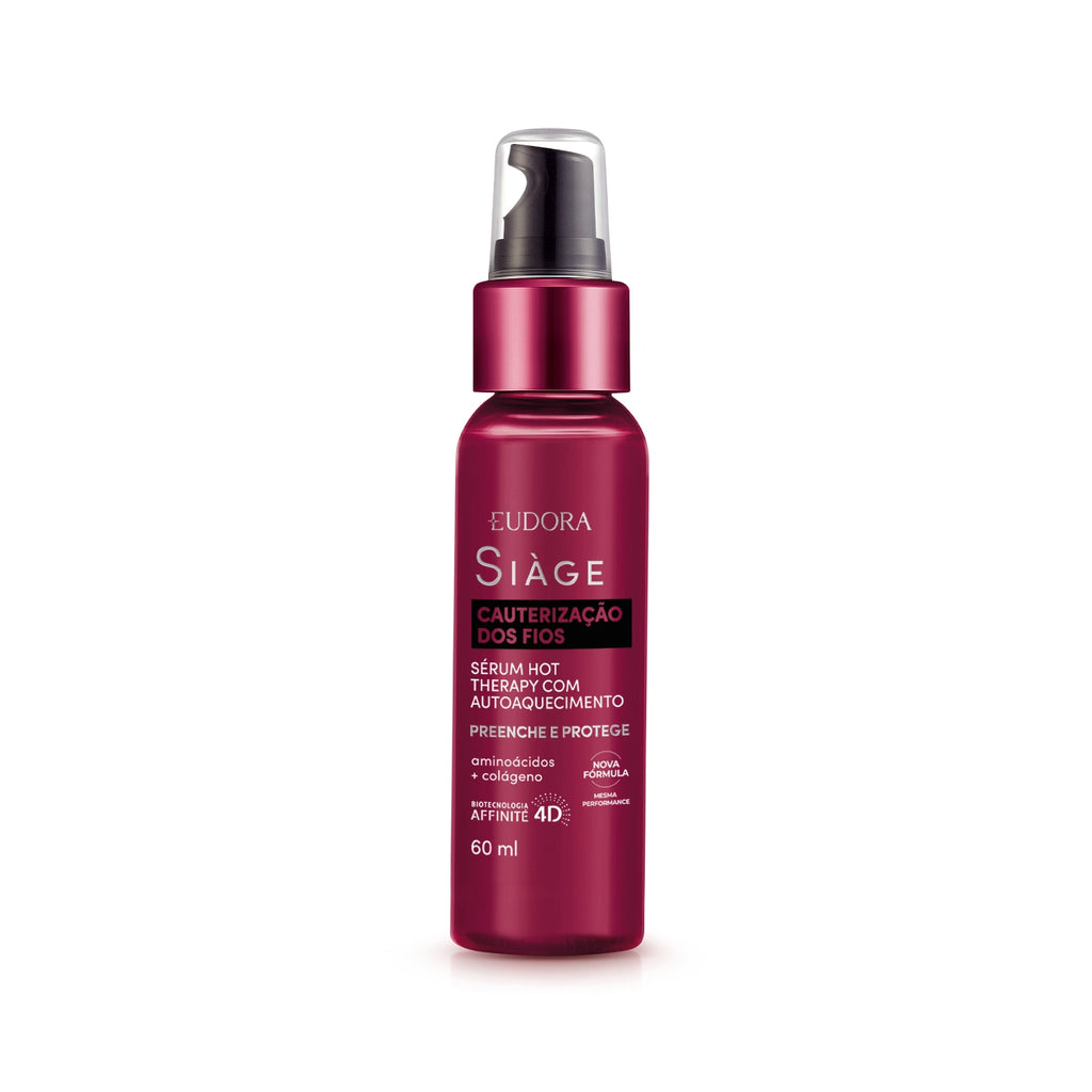 Sérum Capilar Siàge Hot Therapy Cauterização Dos Fios 60Ml
