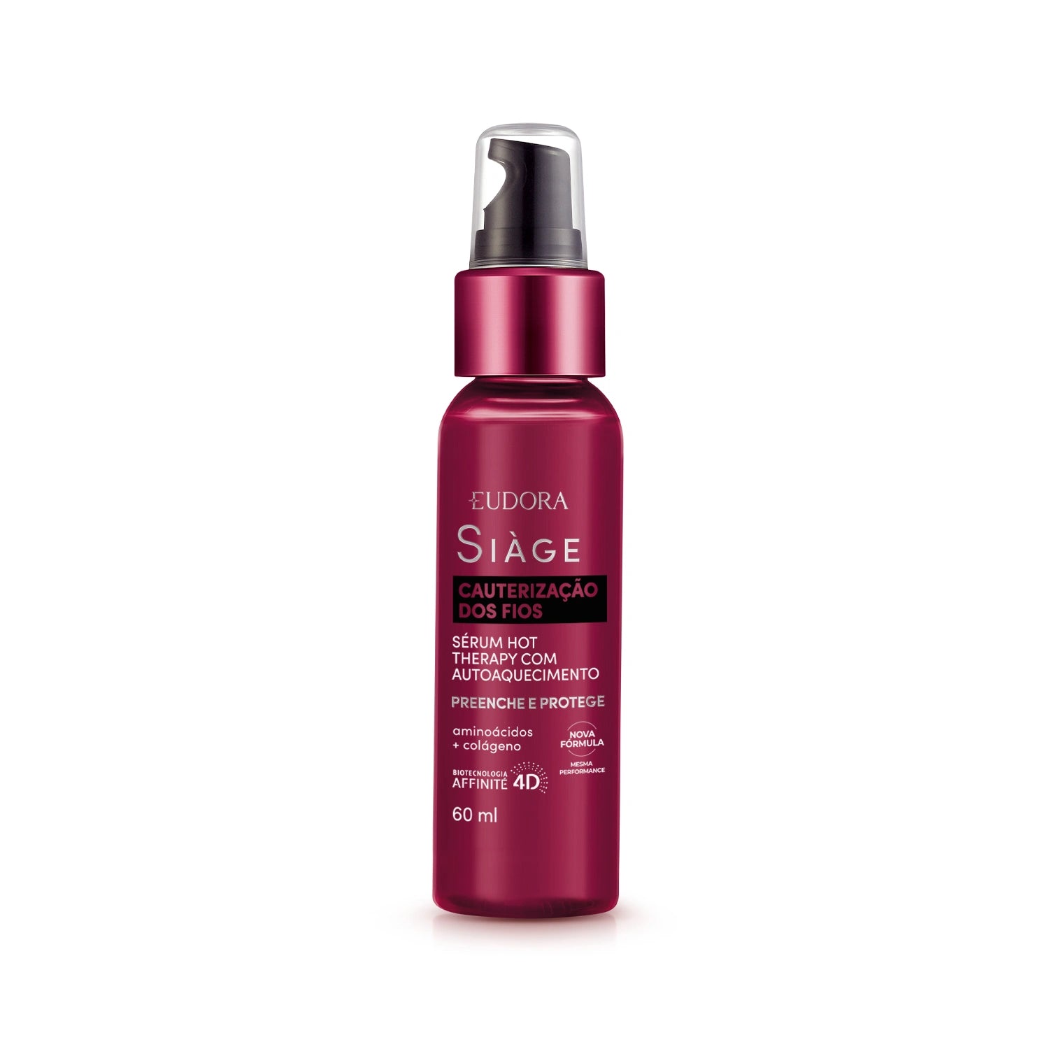 Sérum Capilar Siàge Hot Therapy Cauterização Dos Fios 60Ml