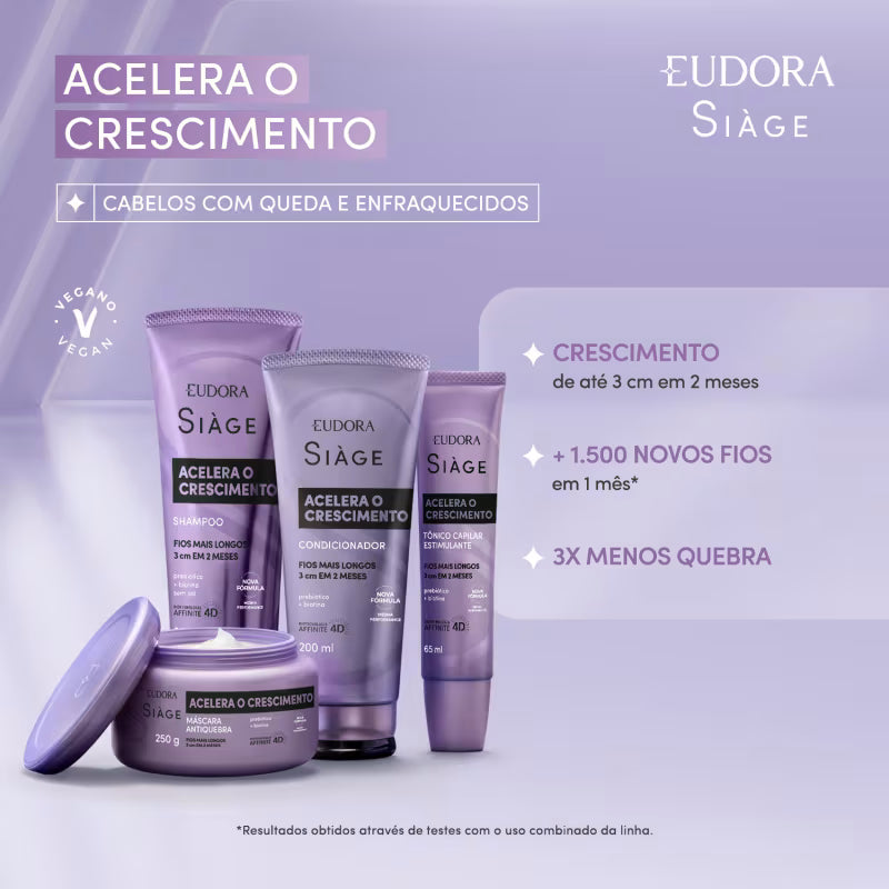 Condicionador Siàge Acelera O Crescimento 200ml